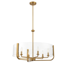 Eurofase 38155-017 - Campisi, 6LT Chandelier, Brass