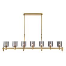 Eurofase 45653-018 - Decato 7 Light Chandelier in Brushed Gold