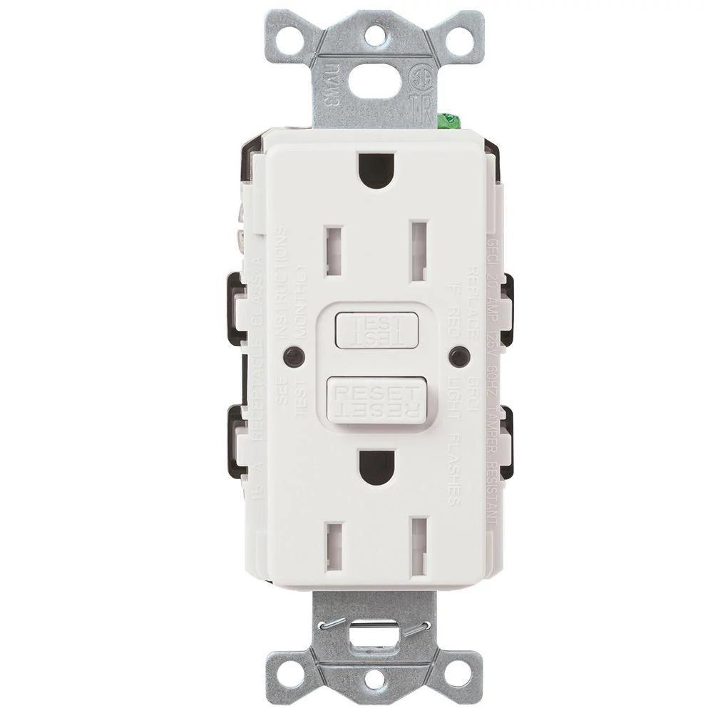 CA 15A GFCI SELF TESTING RECEPTACLE WH