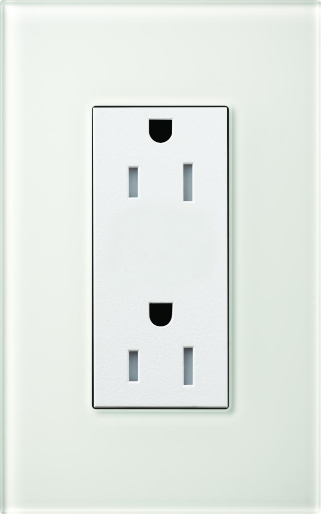 DUPLEX 15A TR RECEPTACLE CWH FP
