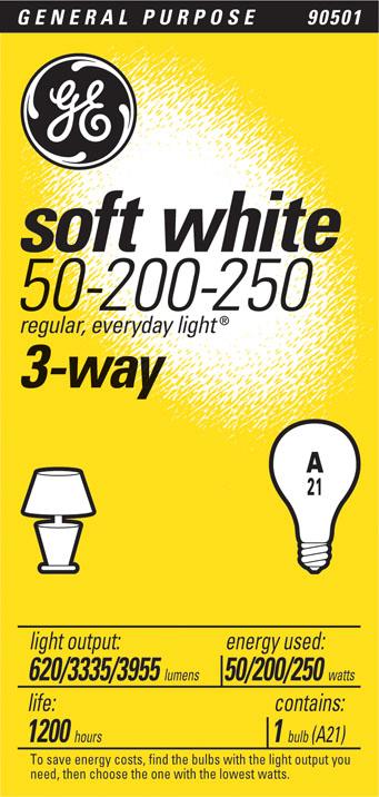 50/250/1 120 Volt Lamp