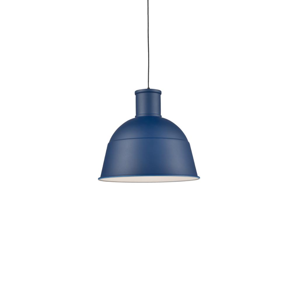 Irving 16-in Indigo Blue 1 Light Pendant