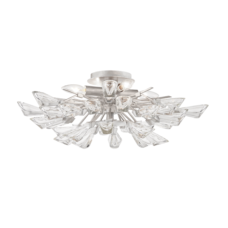 4 LIGHT SEMI FLUSH