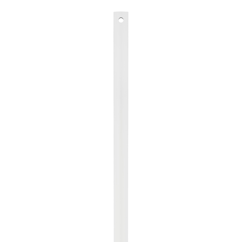 36" Coastal Downrod in Matte White
