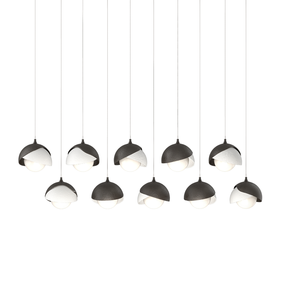 Brooklyn 10-Light Double Shade Pendant