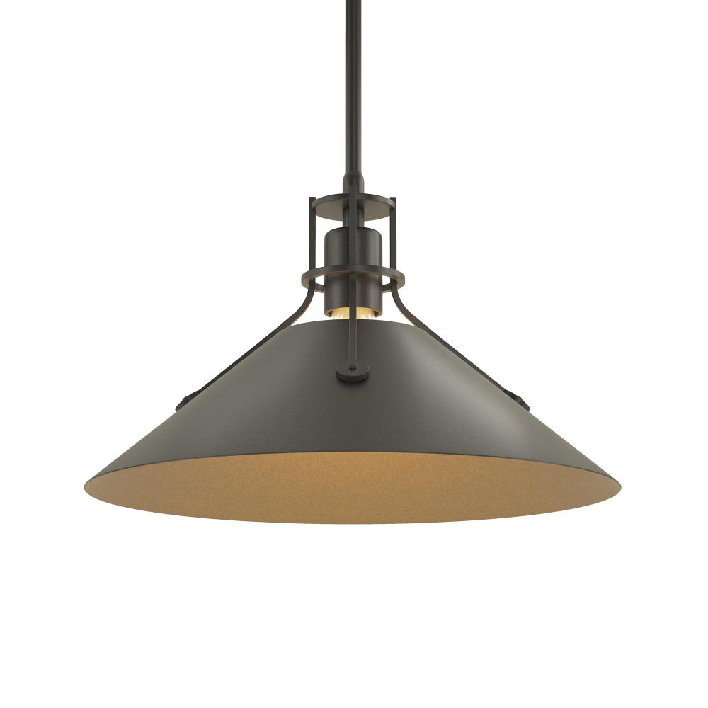 Henry Medium Steel Shade Pendant