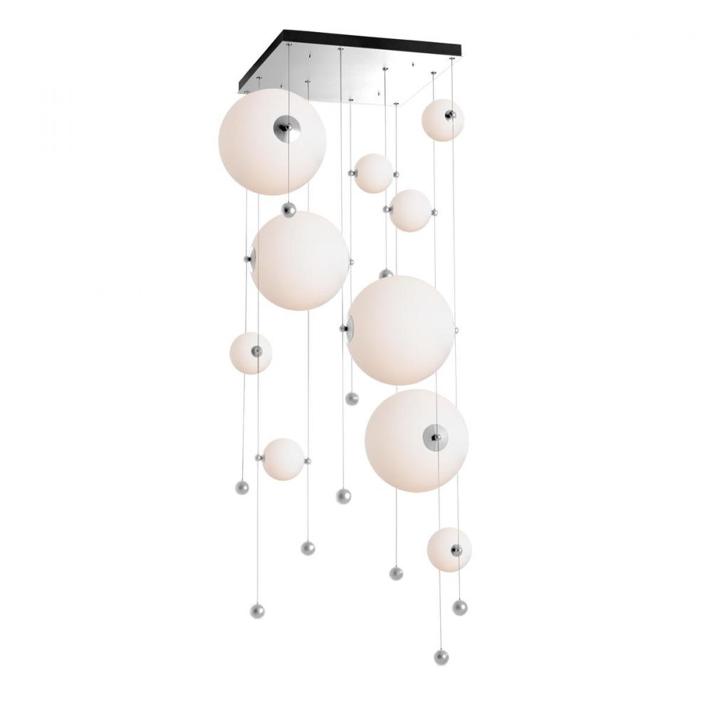 Abacus 10-Light Square LED Pendant