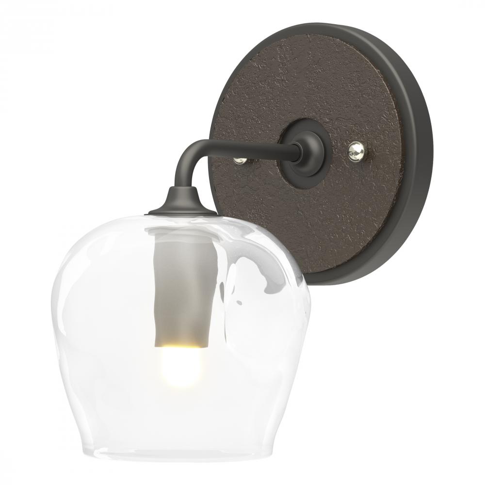 Ume 1-Light Curved Arm Bath Sconce