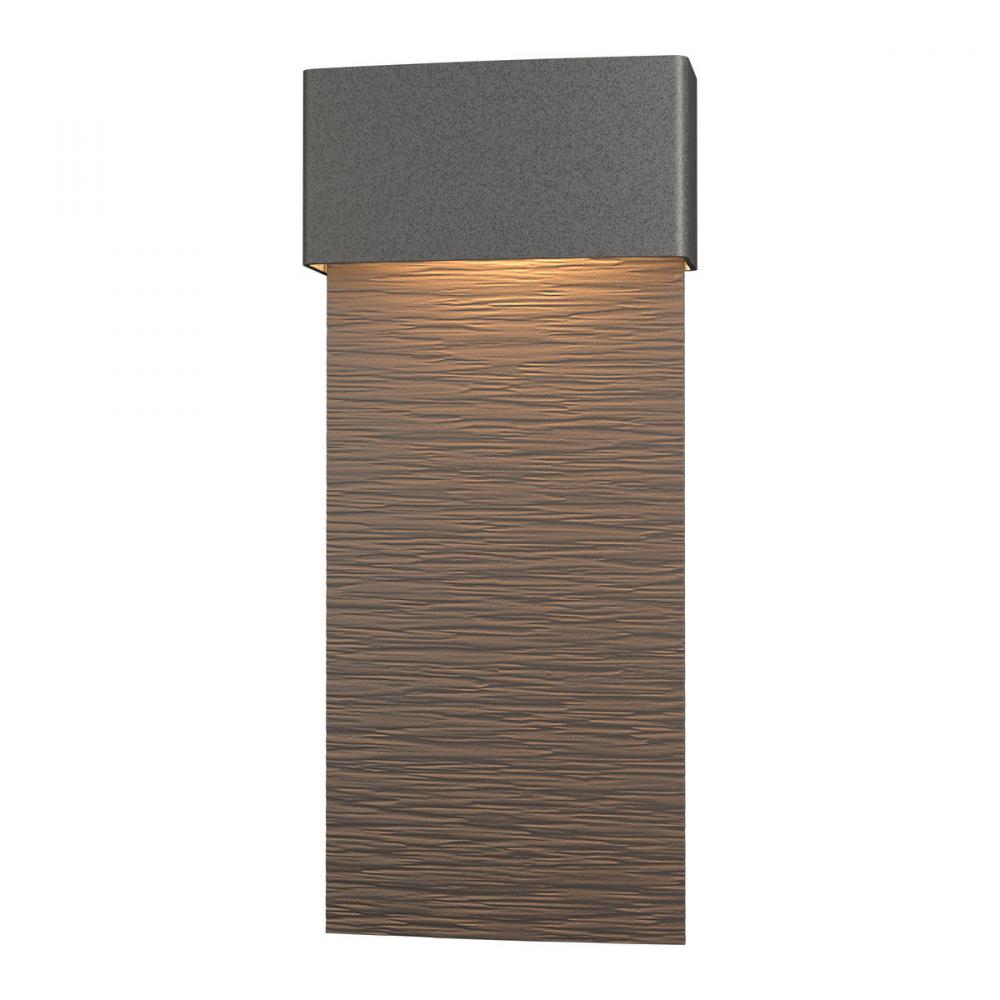 Stratum Large Dark Sky Friendly LED Outdoor Sconce
