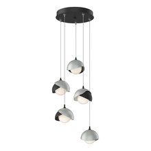 Hubbardton Forge 131125-SKT-STND-10-82-GG0711 - Brooklyn 5-Light Double Shade Pendant