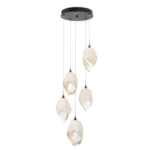 Hubbardton Forge 131138-SKT-STND-14-WP0755 - Chrysalis 5-Light Large Crystal Pendant