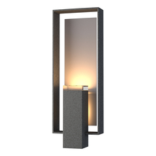 Hubbardton Forge 302605-SKT-20-78-ZM0546 - Shadow Box Large Outdoor Sconce