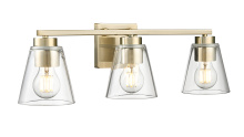 Millennium 64003-MG - Strayhan 22" 3-Light Vanity - Modern Gold