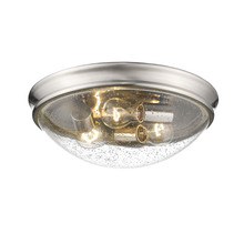 Millennium 5229-BN - 3-Light Flushmount Ceiling Light Brushed Nickel