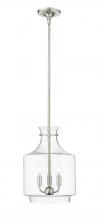 Millennium 22803-BN - Mahannah 3-Light Pendant Light Brushed Nickel