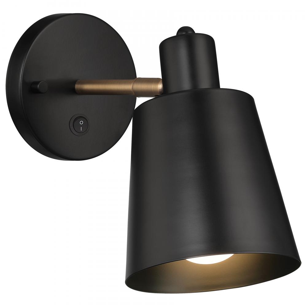 1 Light Adjustable Wall Sconce