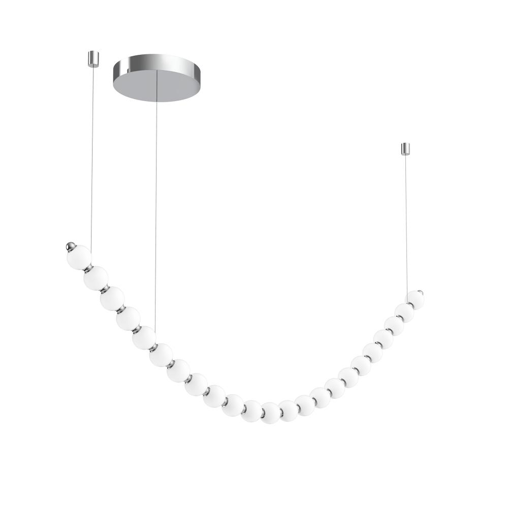 Akoya 23 Head Chrome LED Chandeliers