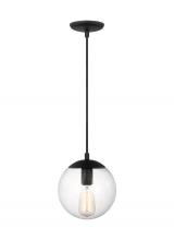 Visual Comfort & Co. Studio Collection 6501801-112 - Small One Light Pendant with Clear Seeded Glass