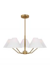 Visual Comfort & Co. Studio Collection DJC1005SB - Burke Transitional 5-Light Indoor Dimmable Medium Chandelier