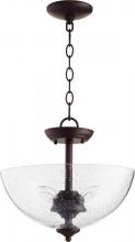 Quorum 2840-14-86 - CLR/SEEDED 4LT BOWL - OB