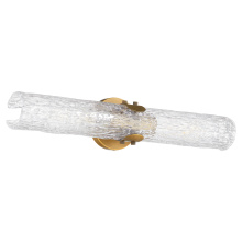 Quorum 593-2-147 - MERIAM 2 LIGHT SCONCE - BRUSHED BRASS