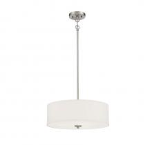 Savoy House Meridian M70109BN - 3-Light Pendant in Brushed Nickel