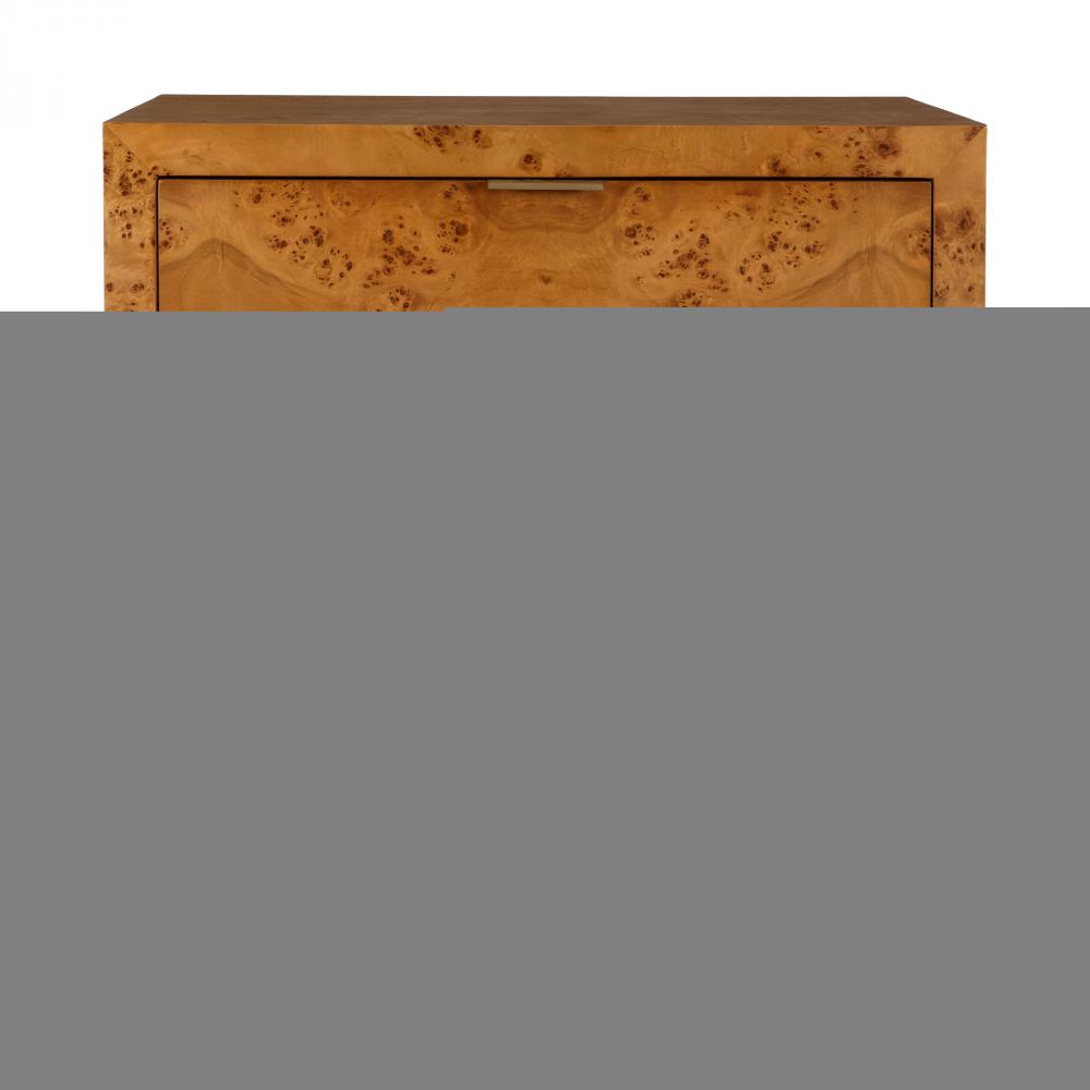 Uttermost Indus 2 Drawer Burl Chest