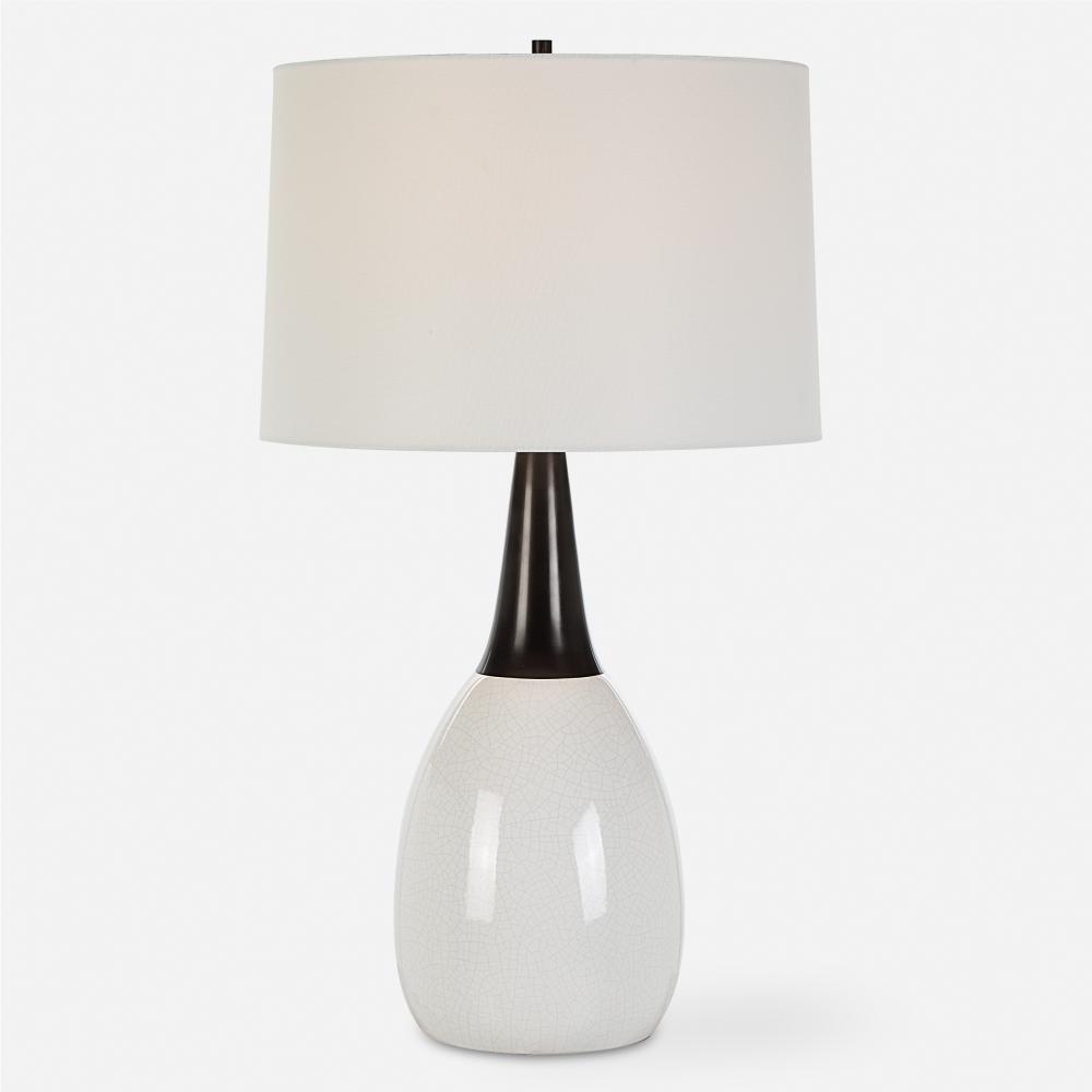 Uttermost Fralin White Table Lamp