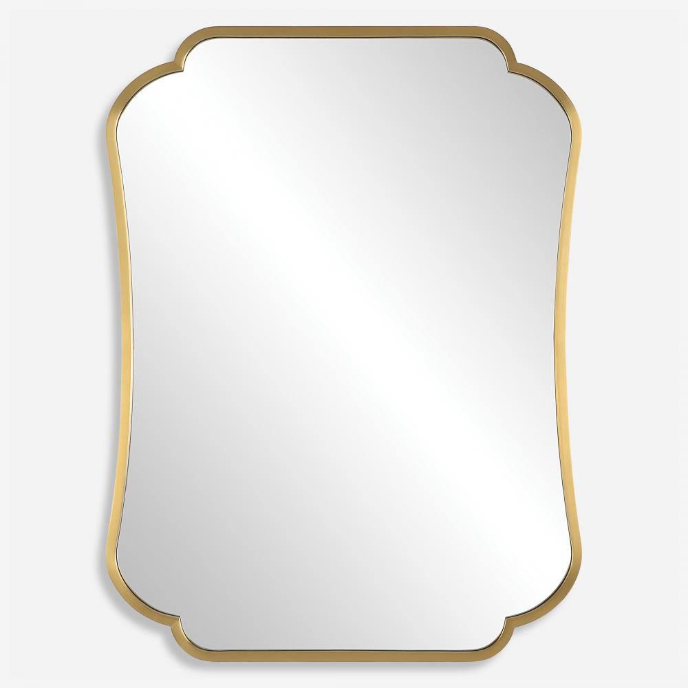 Uttermost Athena Brushed Brass Mirror