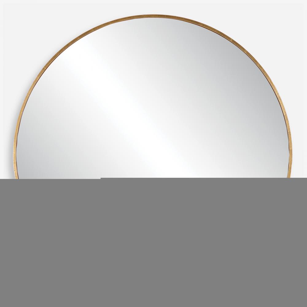 Uttermost Junius Large Gold Round Mirror