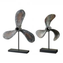 Uttermost 19947 - Uttermost Propellers Rust Sculptures, S/2