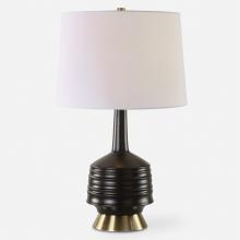 Uttermost 30353-1 - Foster Black Glaze Table Lamp