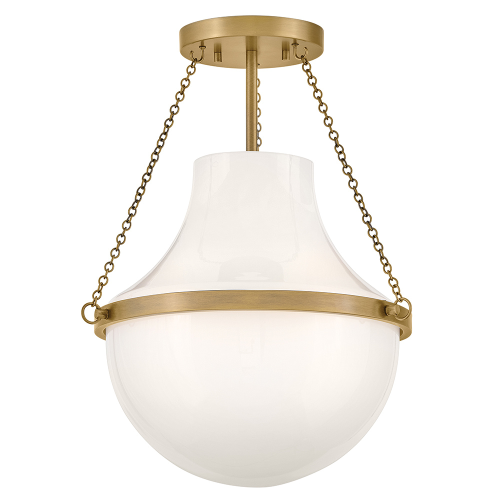 Medium Semi-Flush Mount