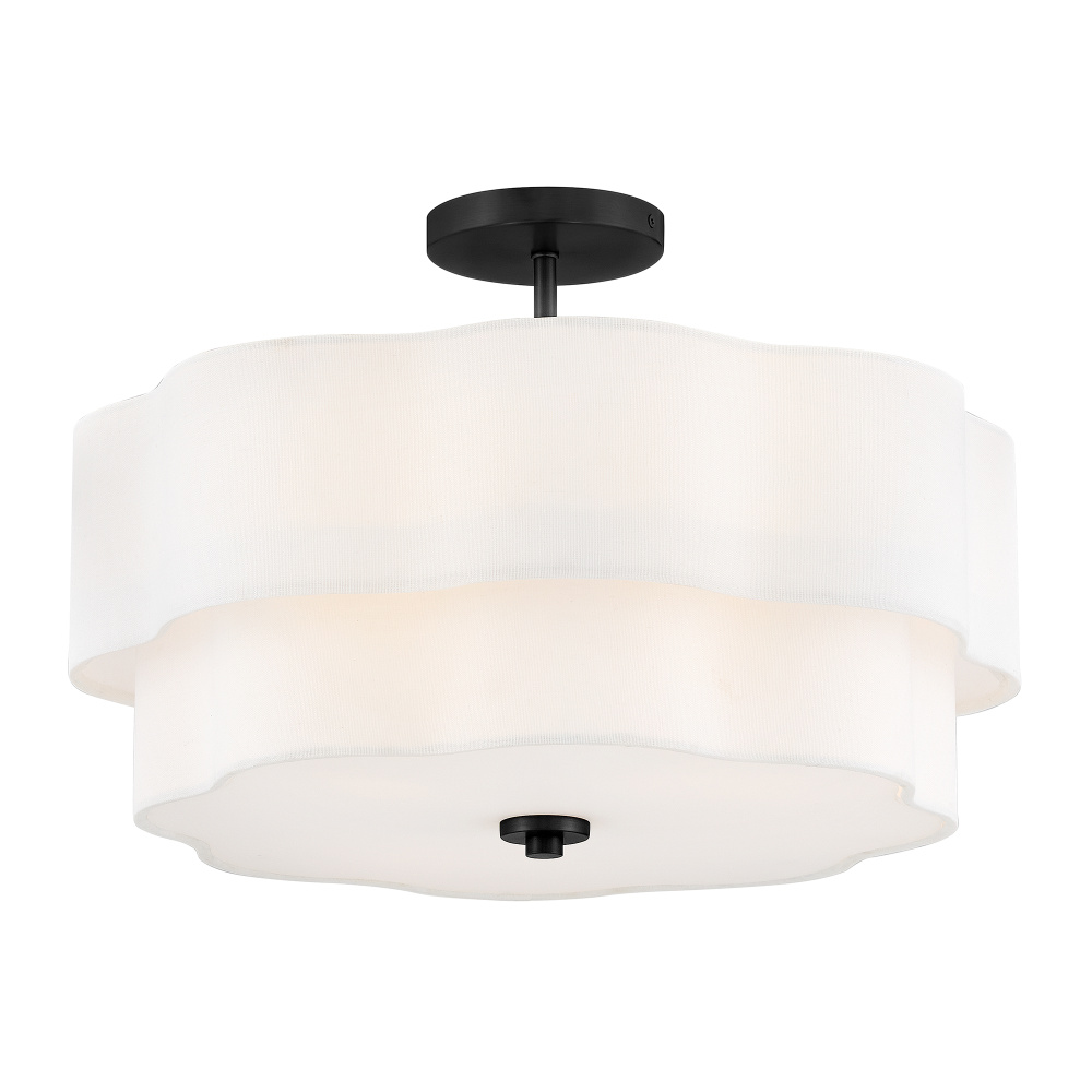 Medium Semi-Flush Mount