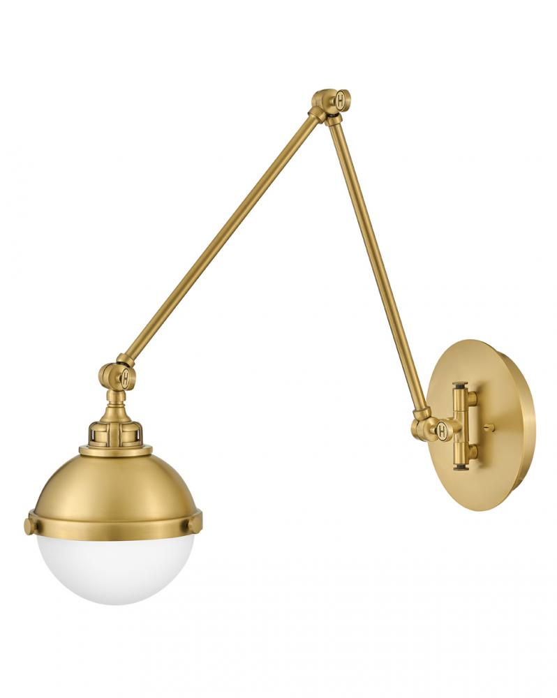 Medium Swing Arm Single Light Sconce