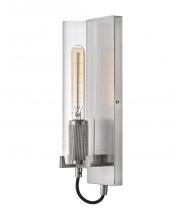 Hinkley 37850BN - Medium Single Light Sconce