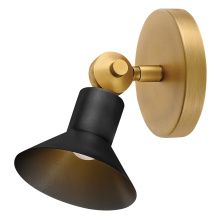 Hinkley 48490HB-BK - Small Adjustable LED Sconce