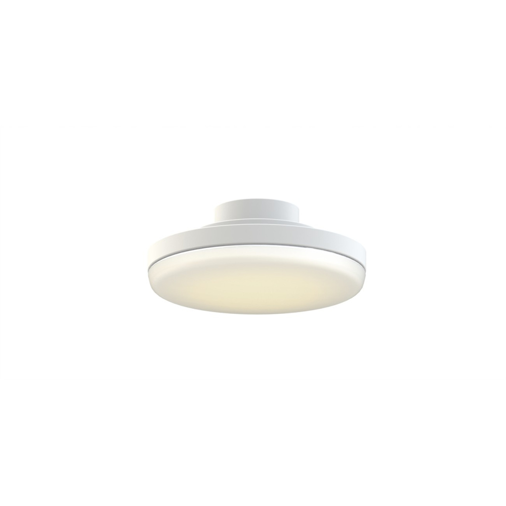 TriAire Ceiling Fan 12-inch Correlated Color Temperature (CCT) Select LED Light Kit - Matte White
