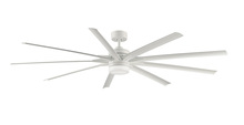 Fanimation FPD8148MW-220 - Odyn - 84 inch - MWW with MW Blades and LED