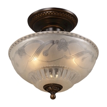 ELK Home 08098-AGB - SEMI FLUSH MOUNT