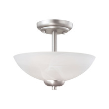 ELK Home 190067117 - Thomas - Tia 11.75'' Wide 2-Light Semi Flush Mount - Matte Nickel