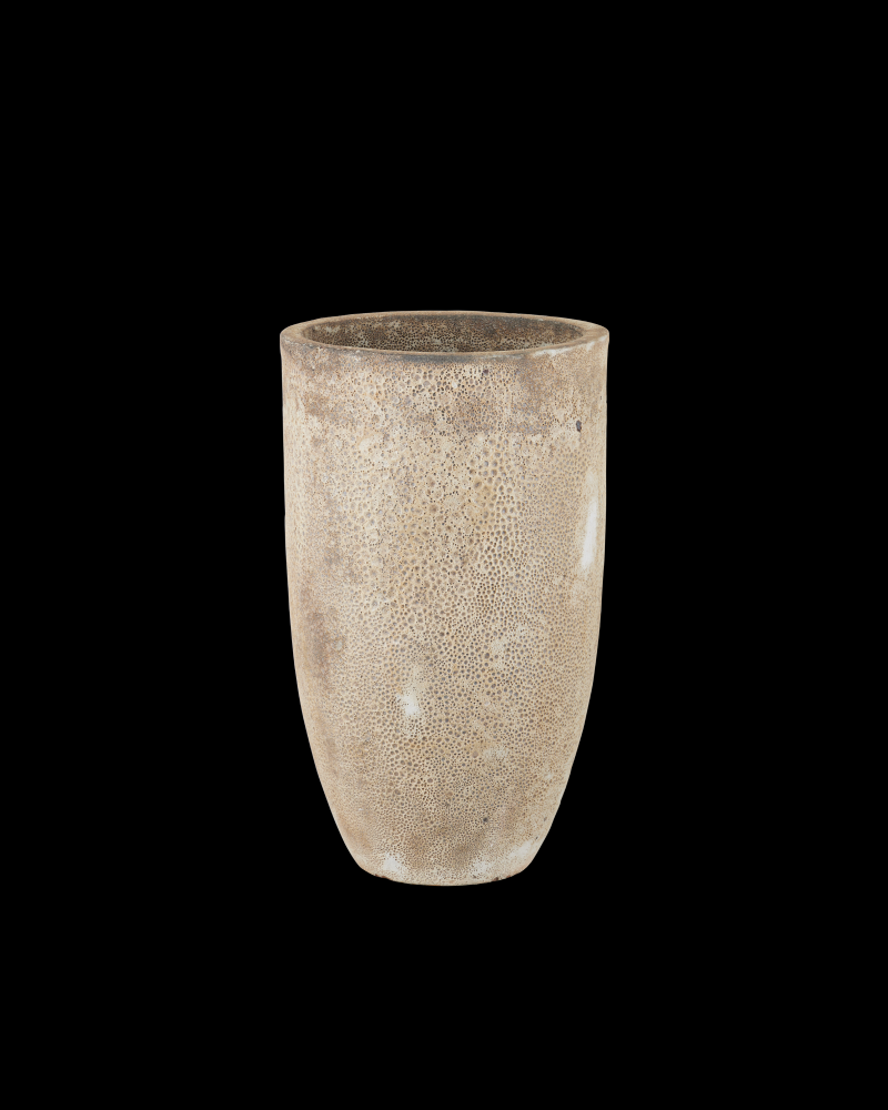 Elias Beige Medium Planter