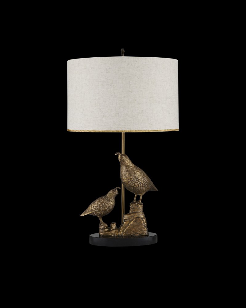 Codorniz Brass Table Lamp