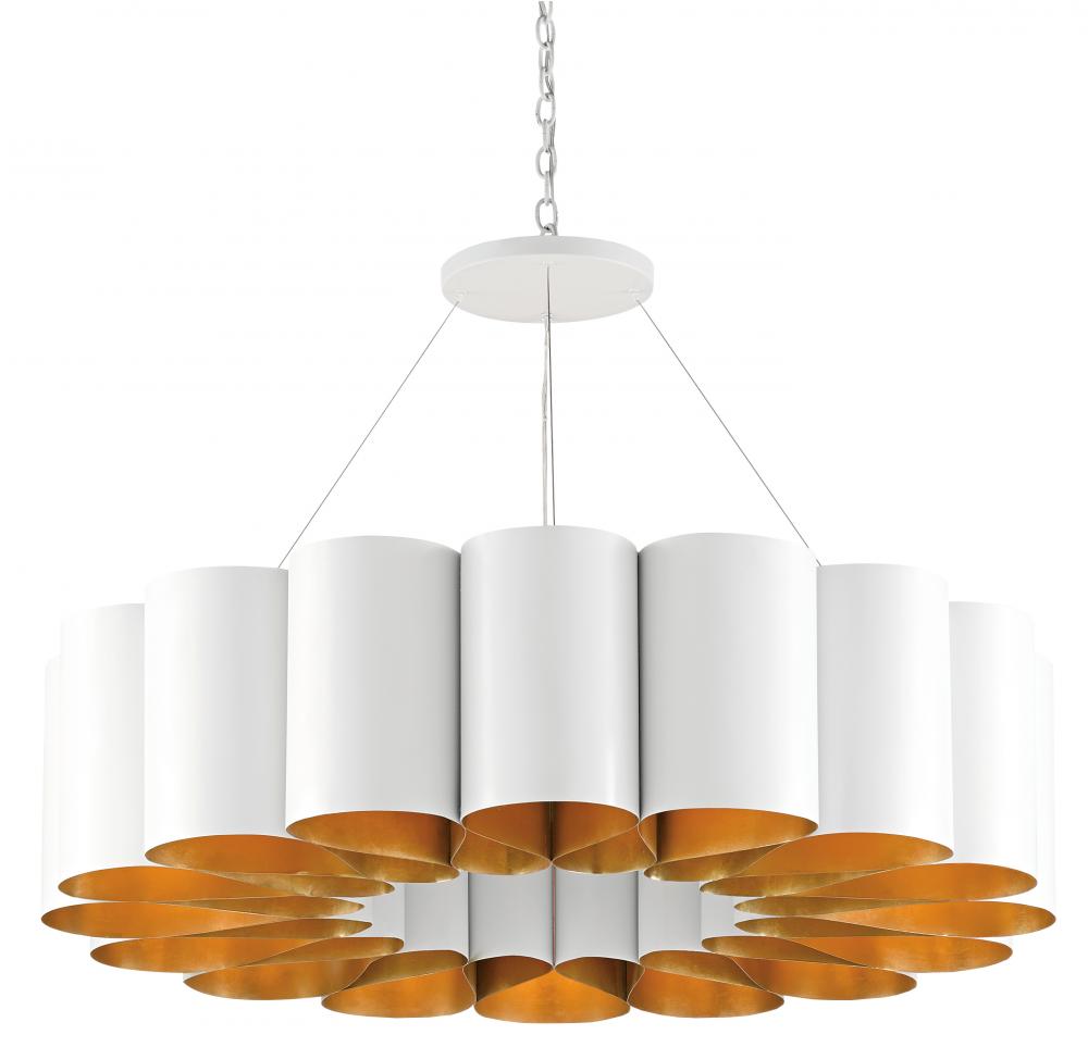 Chauveau White Chandelier