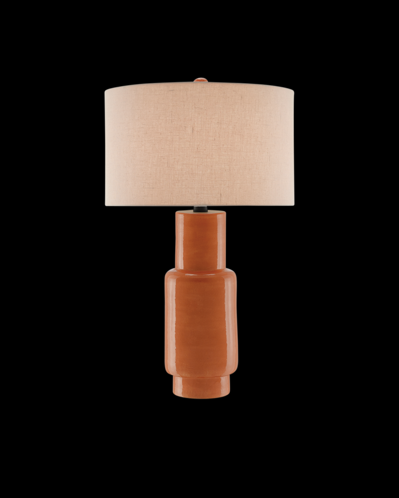 Janeen Orange Table Lamp