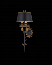 Currey 5412 - The Duke Gold Wall Sconce