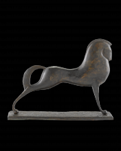 Currey 1200-0365 - Assyrian Horse Bronze