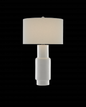 Currey 6000-0300 - Janeen White Table Lamp