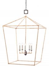 Currey 9000-0871 - Denison Grande Natural Lantern