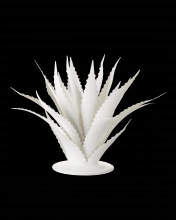 Currey 1200-0778 - Agave White Object